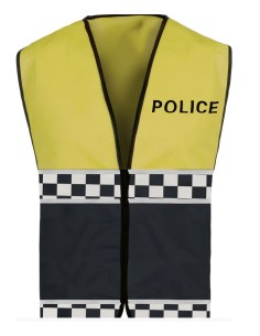 CHALECO POLICÍA AMARILLO ADULTO 2