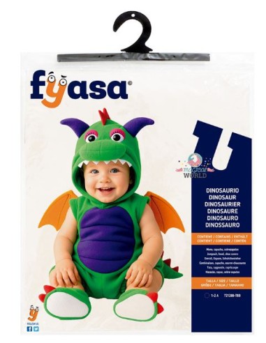 DISFRAZ DE DINOSAURIO INFANTIL