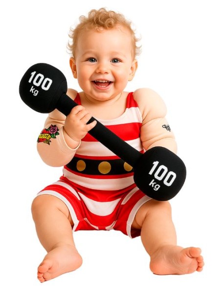 DISFRAZ DE FORZUDO INFANTIL