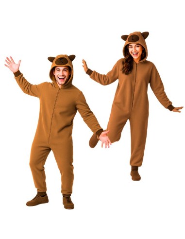 DISFRAZ DE CAPIBARA ADULTO
