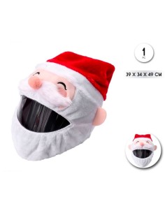 FUNDA PAPÁ NOEL PARA CASCO DE MOTO