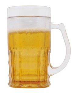 JARRA DE CERVEZA BROMA REALISTA 15 CM