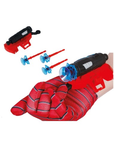 GUANTE ARAÑA LANZA VENTOSAS