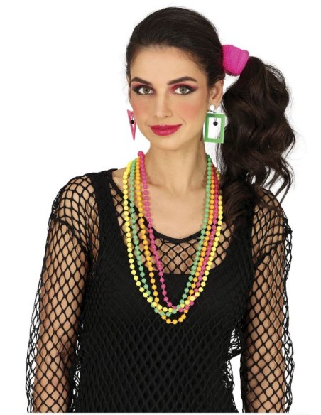 CONJUNTO DE COLLARES COLORES NEÓN