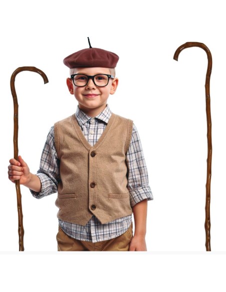 BASTÓN ABUELO DE AMADERA 65 CM