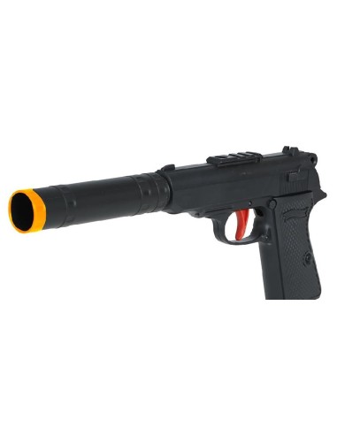 PISTOLA CON SILENCIADOR 29 CM