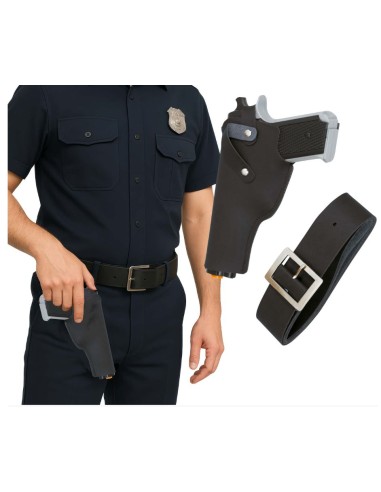 PISTOLA CON CARTUCHERA 22 CM