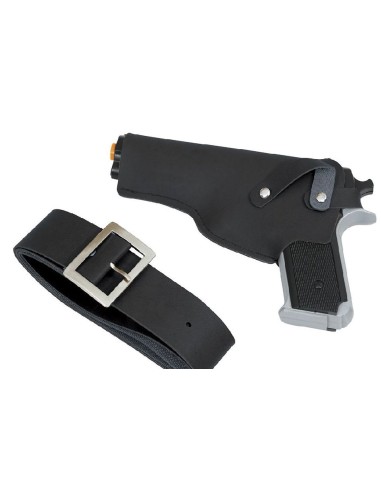 PISTOLA CON CARTUCHERA 22 CM