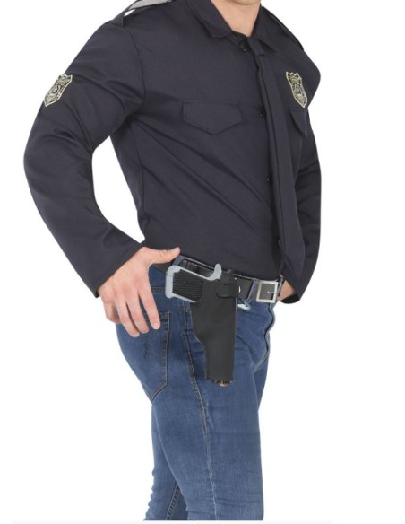 PISTOLA CON CARTUCHERA 22 CM