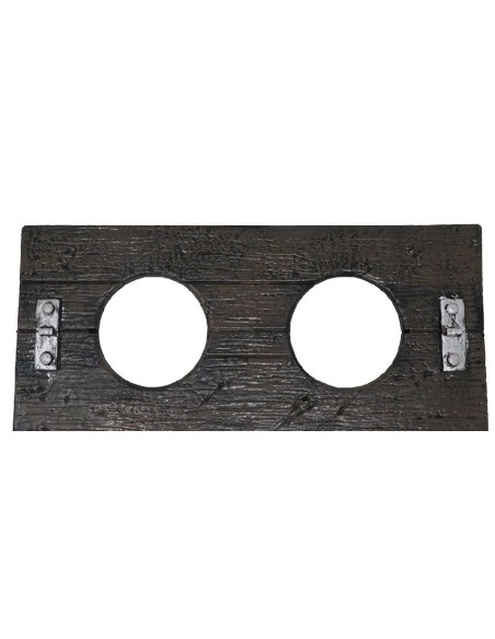 GRILLETES EFECTO MADERA 40 CM