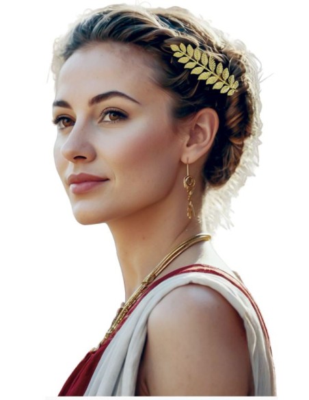 PINZA LAUREL METÁLICA