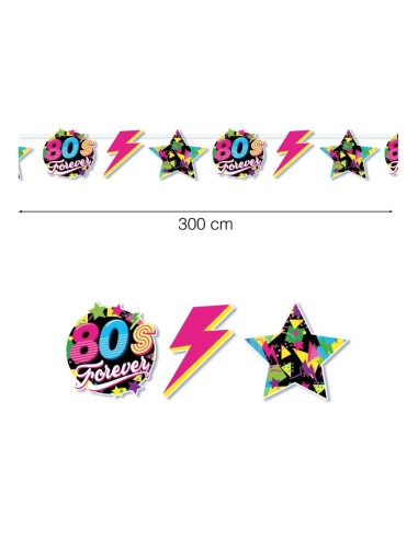 GUIRNALDA AÑOS 80 3 MT