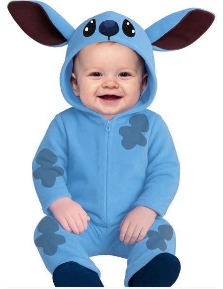 DISFRAZ DE ALIEN AZUL BEBÉ