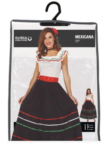 DISFRAZ DE MEJICANA  MUJER