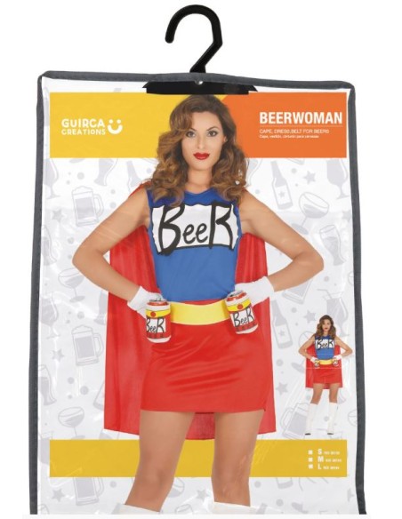DISFRAZ DE BEERWOMAN ADULTO