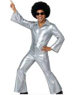 DISFRAZ DISCO ORO/PLATA COWBOY HOMBRE 2