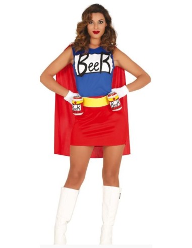 DISFRAZ DE BEERWOMAN ADULTO