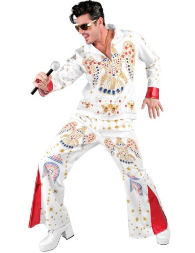 DISFRAZ REY DEL ROCK N´ROLL ADULTO FAST COSTUMES