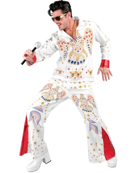 DISFRAZ REY DEL ROCK N´ROLL ADULTO FAST COSTUMES