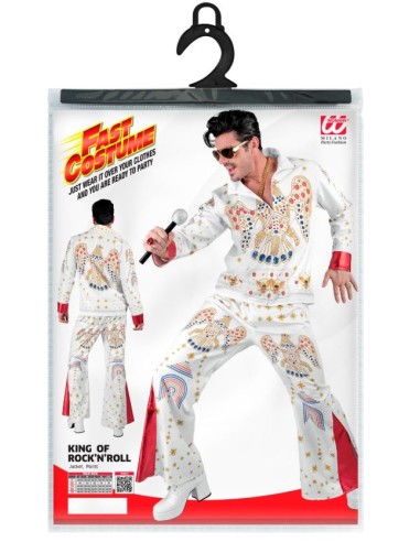 DISFRAZ REY DEL ROCK N´ROLL ADULTO FAST COSTUMES