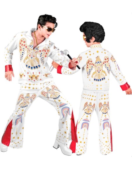 DISFRAZ DEL REY DEL ROCK N´ROLL INFANTIL FAST COST