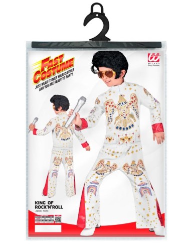 DISFRAZ DEL REY DEL ROCK N´ROLL INFANTIL FAST COST