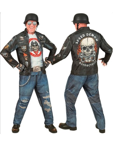 DISFRAZ MOTORISTA ADULTO FAST COSTUMES