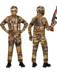 DISFRAZ SOLDADO MILITAR INFANTIL FAST COSTUME 2
