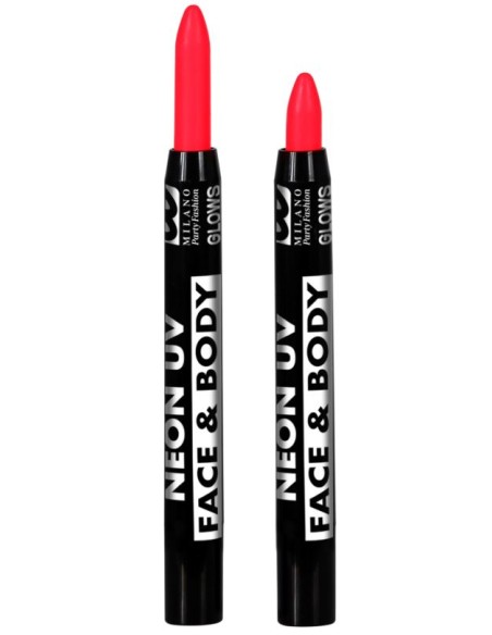 MAQUILLAJE EN LÁPIZ FLUORESCENTE AL AGUA 6 UND