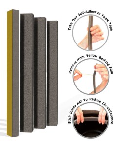 4 CINTAS DE ESPUMA AUTOADHESIVOS