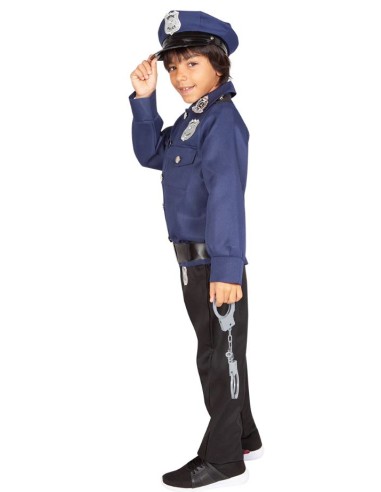 DISFRAZ DE POLICÍA VALIENTE INFANTIL