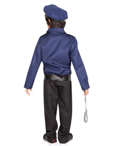 DISFRAZ DE POLICÍA VALIENTE INFANTIL
