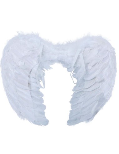 ALAS ÁNGEL PLUMAS BLANCAS