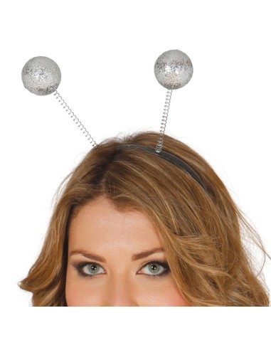 DIADEMA BOLAS ESCARCHA