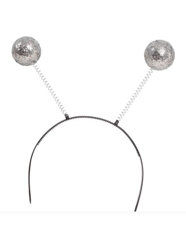 DIADEMA BOLAS ESCARCHA