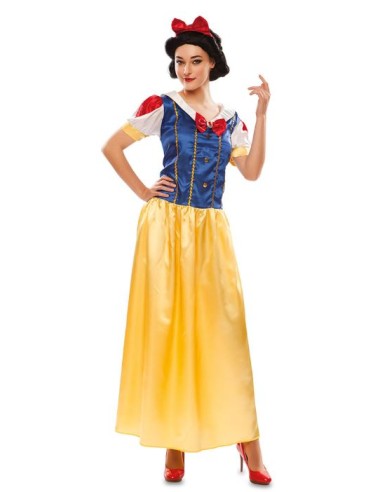 DISFRAZ DE PRINCESA BLANCANIEVES ADULTO