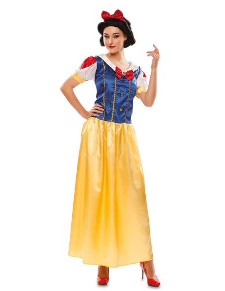 DISFRAZ DE PRINCESA BLANCANIEVES ADULTO