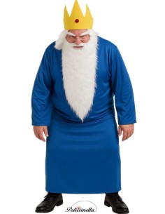 DISFRAZ REY BLANCO ADULTO