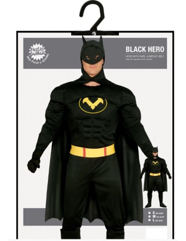 DISFRAZ DE BATMAN MUSCULOSO ADULTO