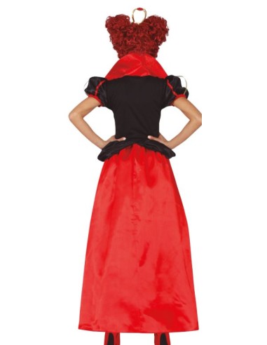 DISFRAZ DAMA DE CORAZONES ADULTO