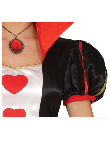 DISFRAZ DAMA DE CORAZONES ADULTO