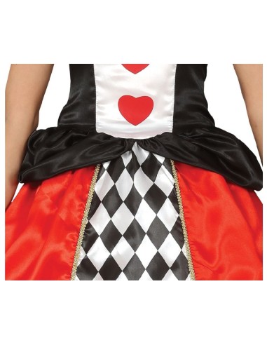DISFRAZ DAMA DE CORAZONES ADULTO