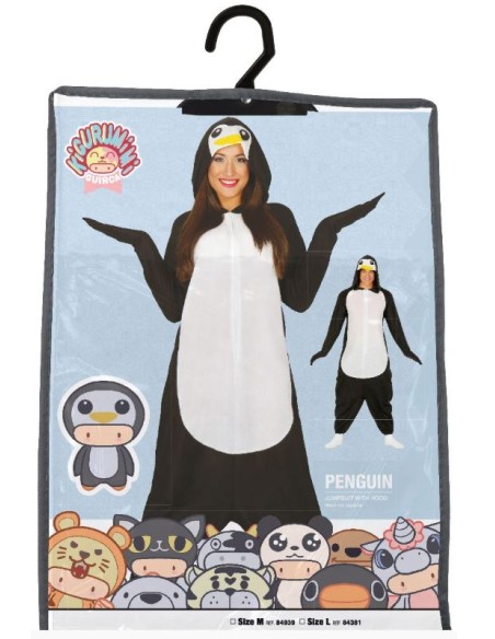 DISFRAZ DE PINGÜINO ADULTO