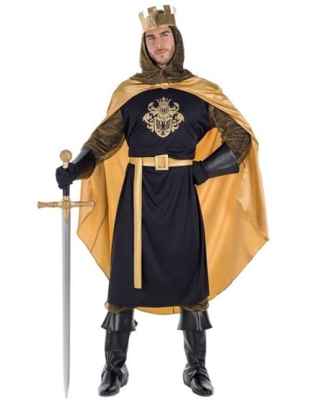 DISFRAZ REY MEDIEVAL ADULTO