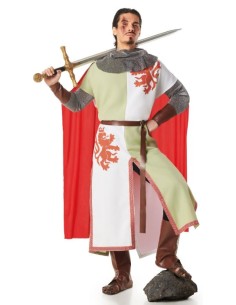DISFRAZ CABALLERO MEDIEVAL LEÓN ADULTO