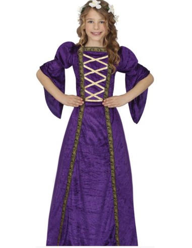 DISFRAZ LADY PÚRPURA INFANTIL