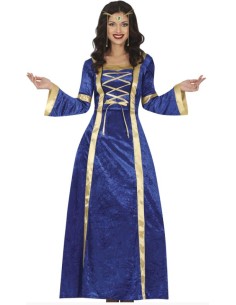 DISFRAZ LADY AZUL MUJER