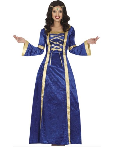 DISFRAZ LADY AZUL MUJER