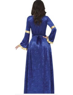 DISFRAZ LADY AZUL MUJER 2