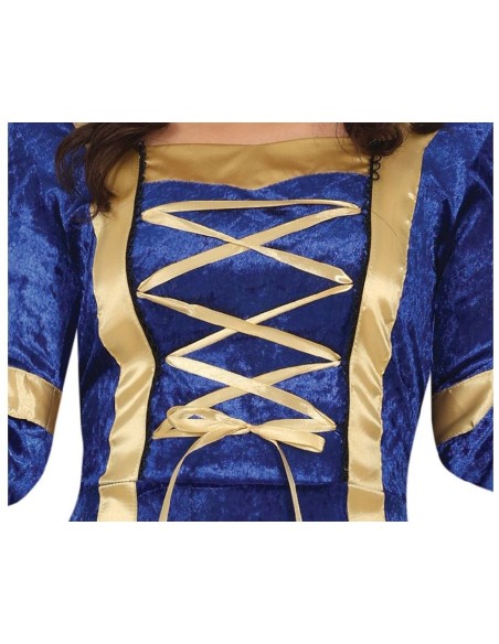 DISFRAZ LADY AZUL MUJER